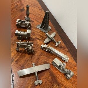 Amoco Kirk Stieff Pewter Toys